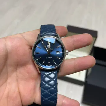 태그호이어 까레라 명품 남성 가죽 시계 브랜드 중고