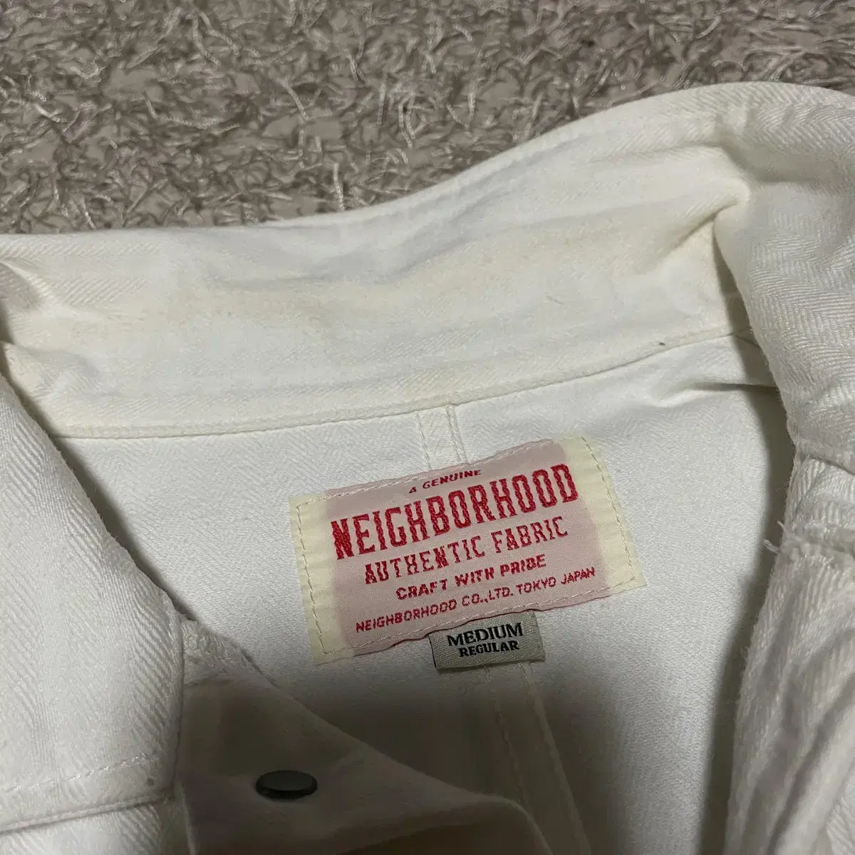 NEIGHBORHOOD 14AW DEALER HERRINGBONECOAT