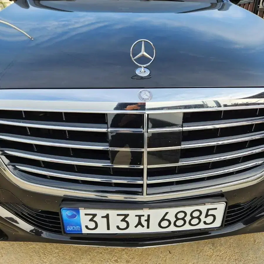 벤츠 S500 앞 범퍼