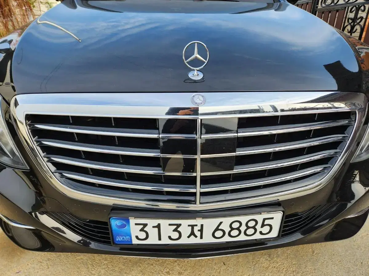 벤츠 S500 앞 범퍼