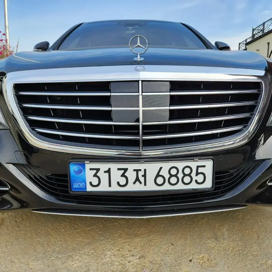 벤츠 S500 앞 범퍼