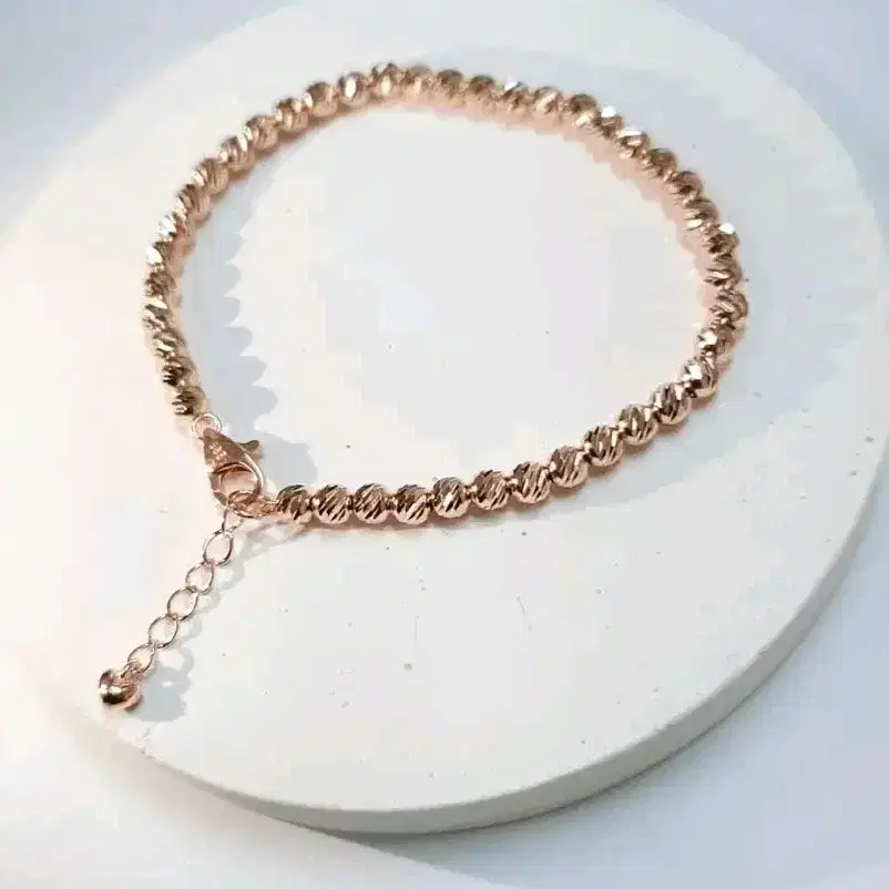 14k 레인볼 팔찌 4mm