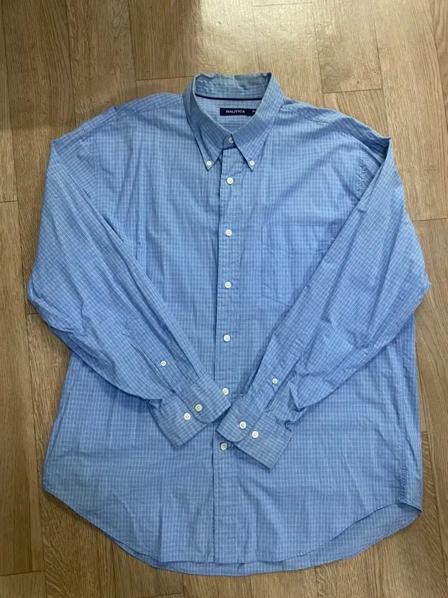 Nautica Sky Blue Big Shirt