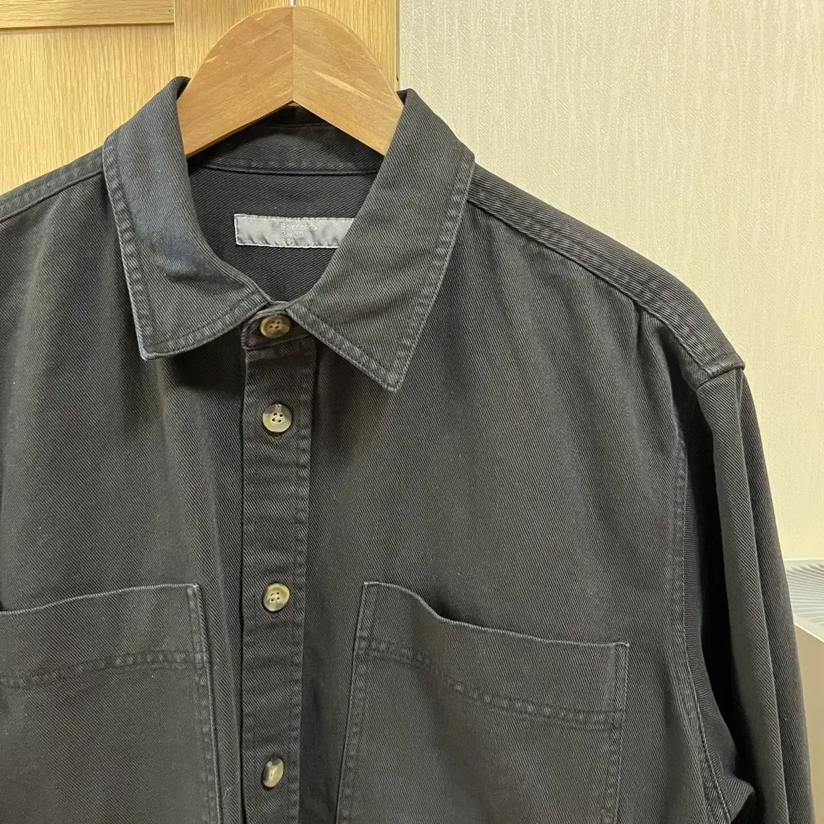 Eight Seconds Black Garment Dying Shirt Jacket [XL]