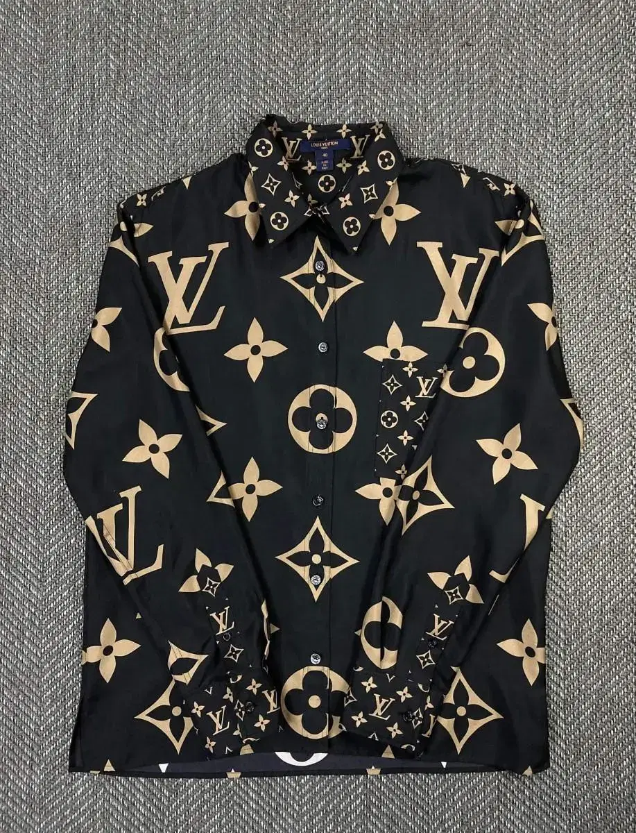 [Department Store Edition/40] Louis Vuitton Mesculin Monogram Shirt