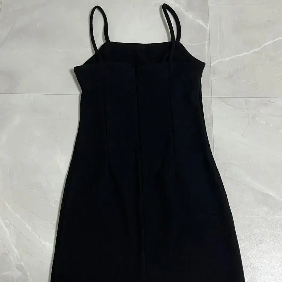 sleeveless knit mini dress