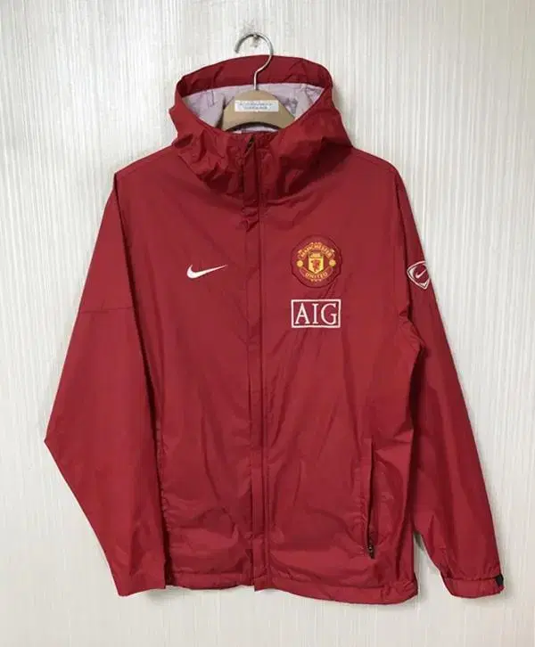 Nike Manchester United Rain Jacket Red S(95)