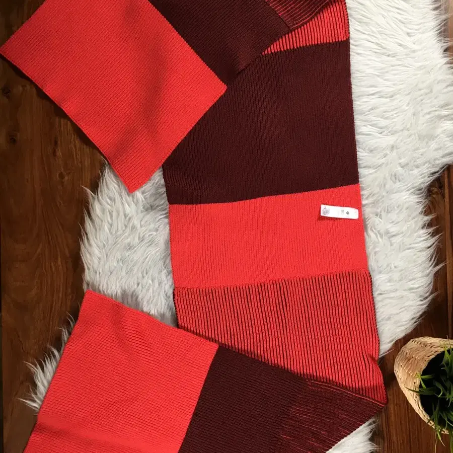 [중고] 룰루레몬 울 목도리 머플러 Texture Play Scarf