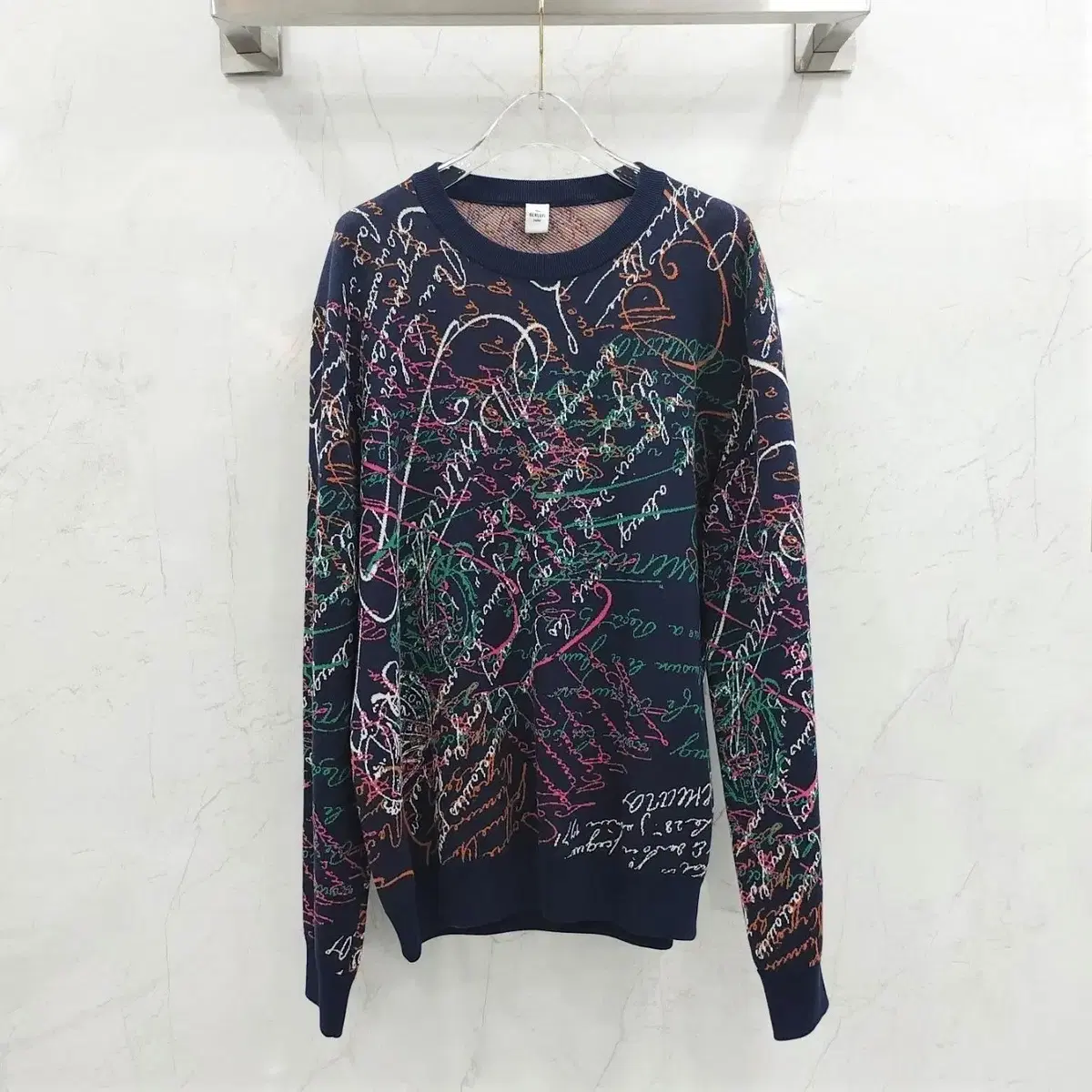 XL / Veluti Scritto Silk Crewneck Knit