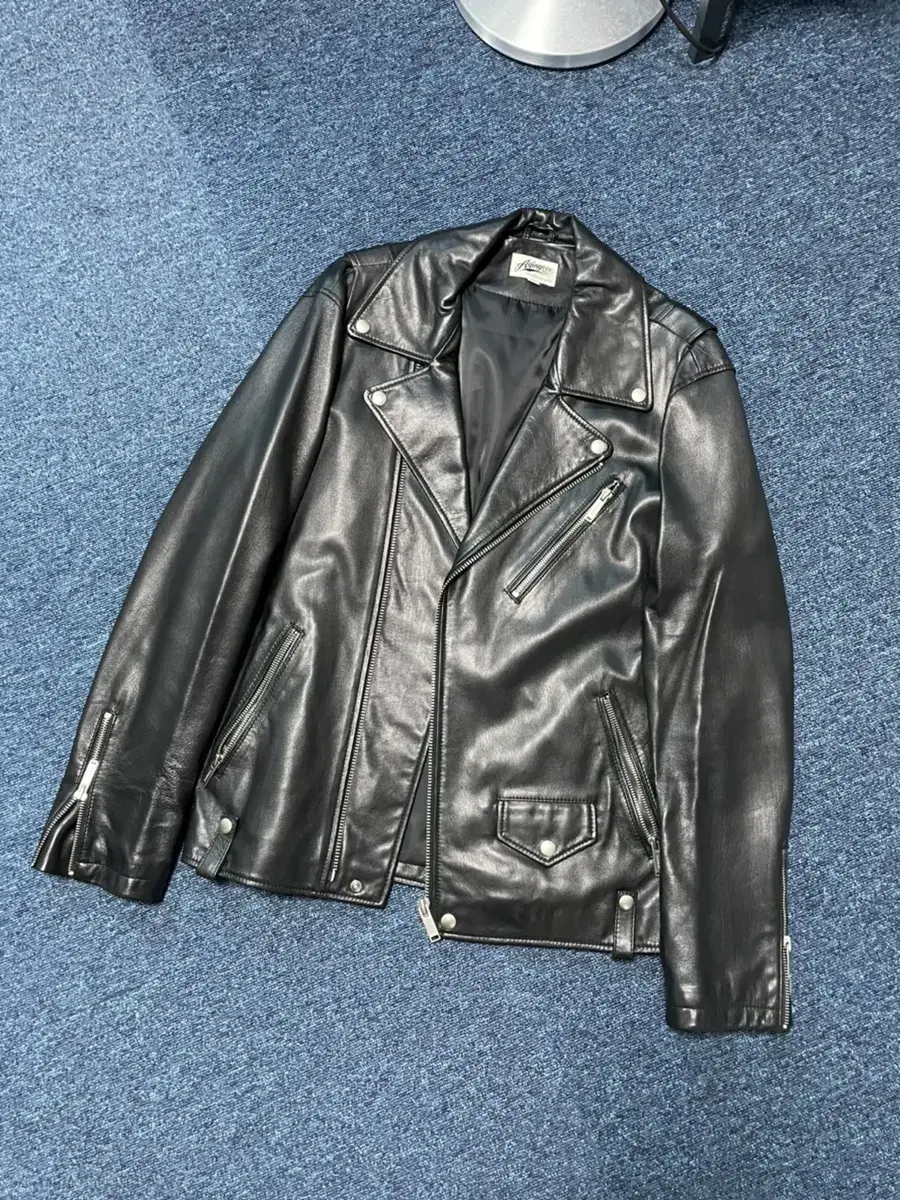 Aging CCC Lambskin Rider Jacket Size L