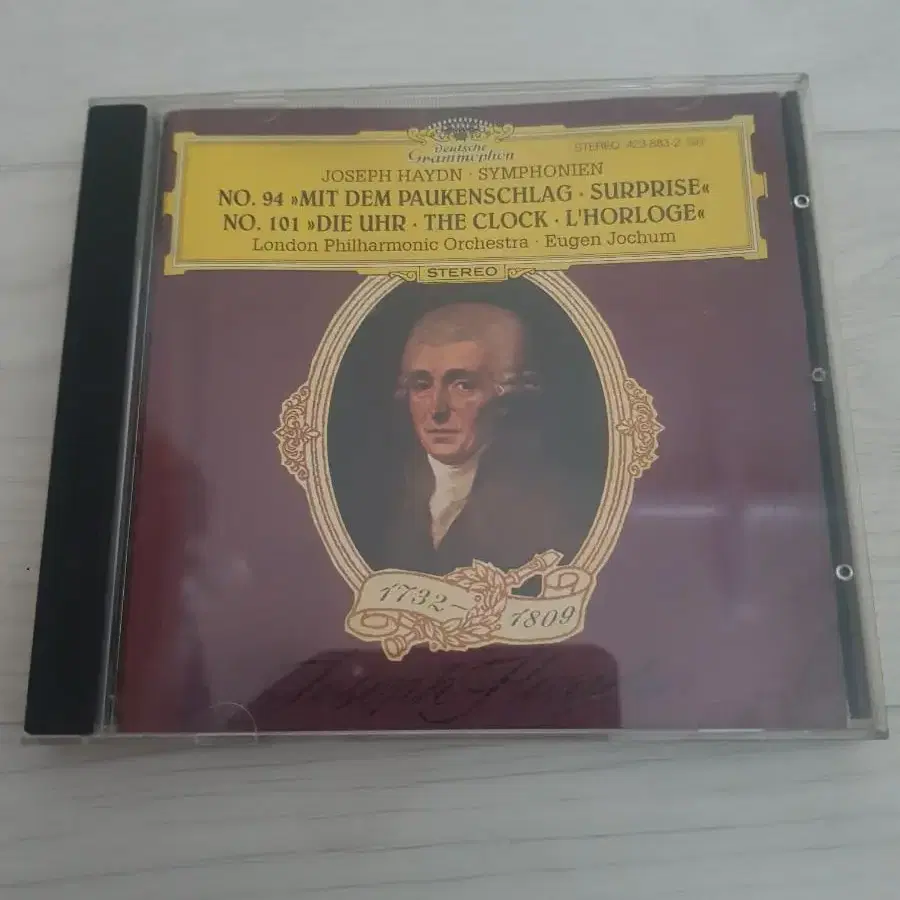 Haydn 하이든 교향곡94놀람 101시계 오이겐요훔 클래식씨디 cd