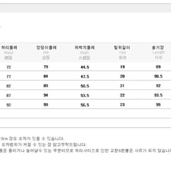 밑단 컷팅 아이보리 일자 팬츠 55반~66