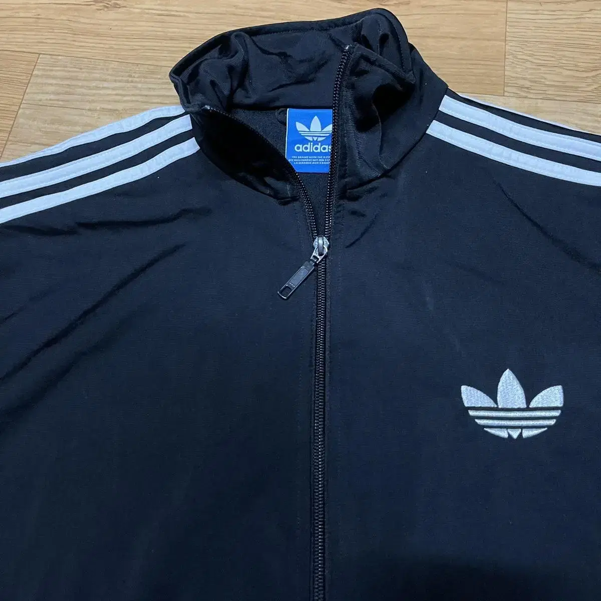 adidas Firebird Track Top Black 2XL 110 size