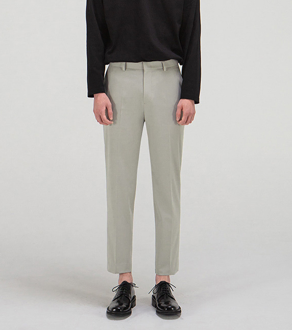 인스펙터 210 TAPERED PANTS GREY BEIGE 28