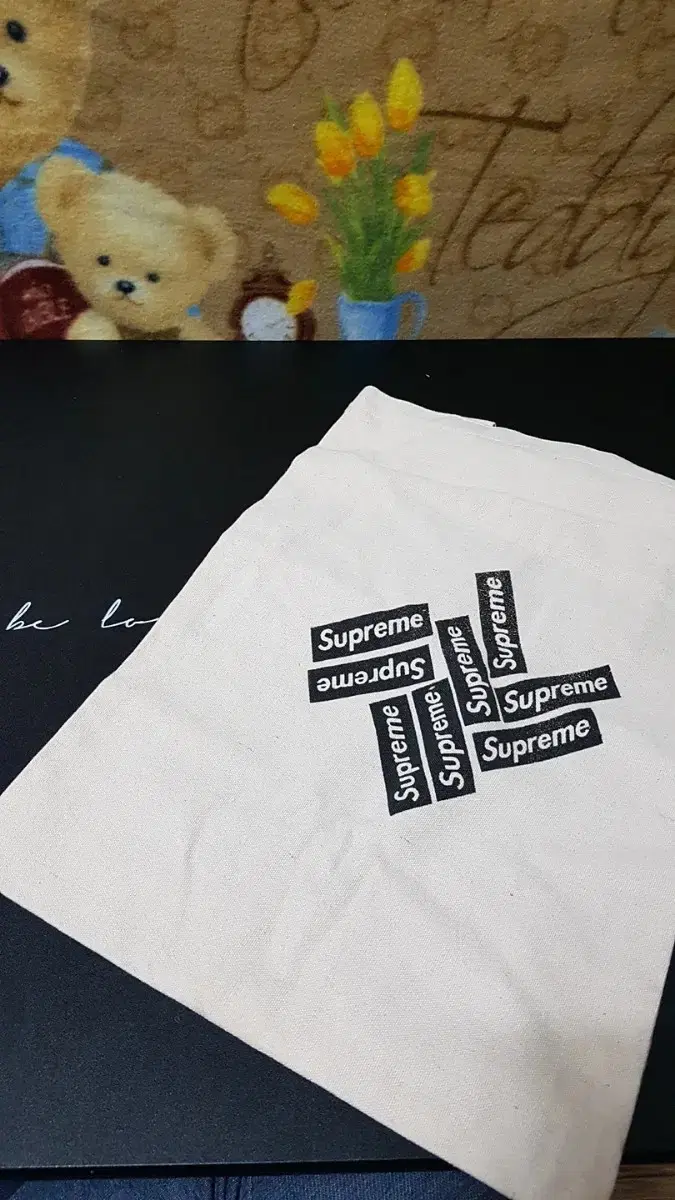 에코백 화이트 Supreme x 8