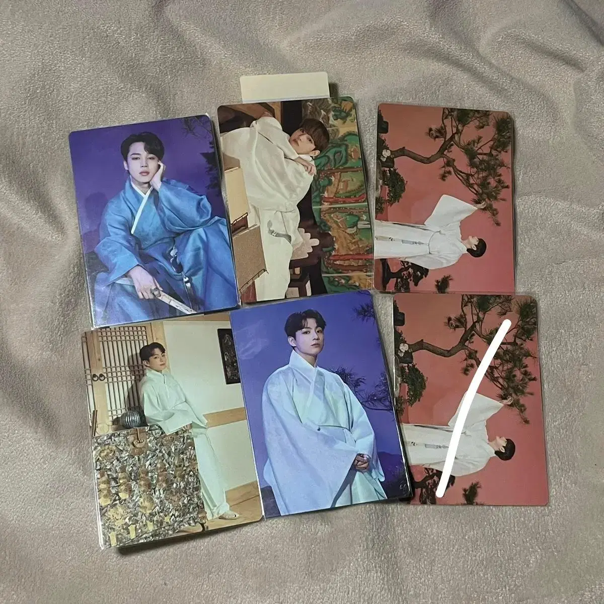 [3 photos] Dalmajung Mini Photocard wts jin Namjun Jun Yoon Ki Hoseok jimin Taehyung