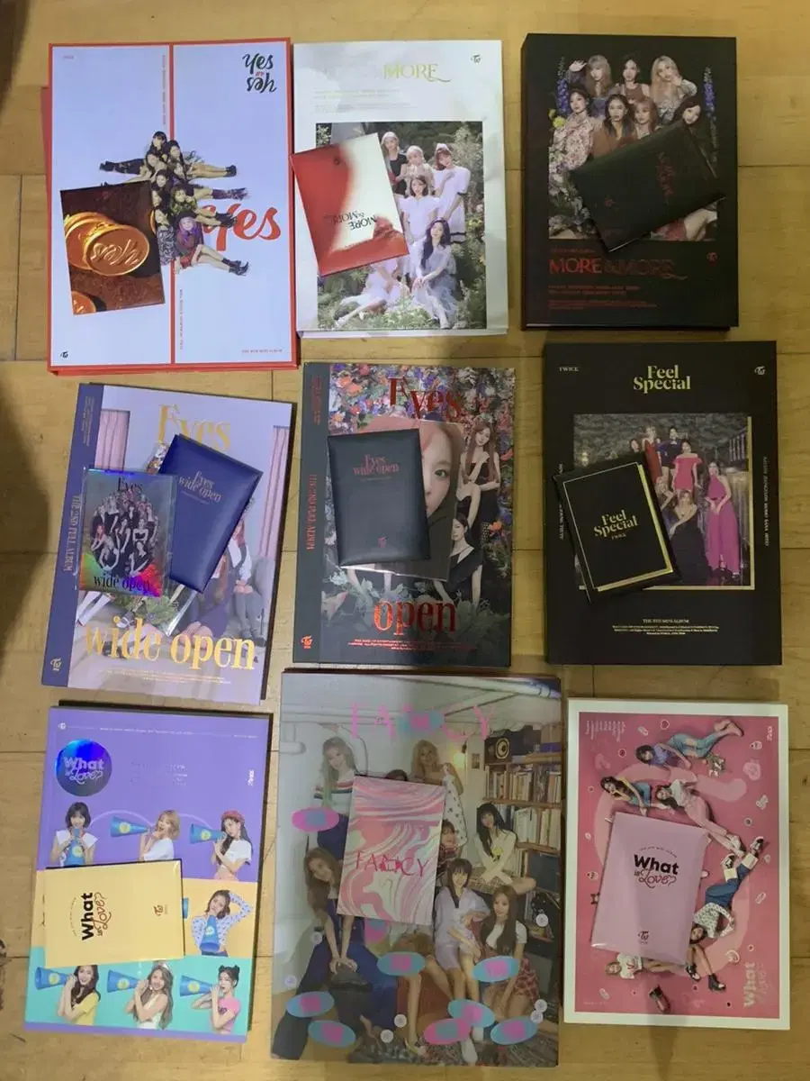 Twice album and sells merchandise!!!