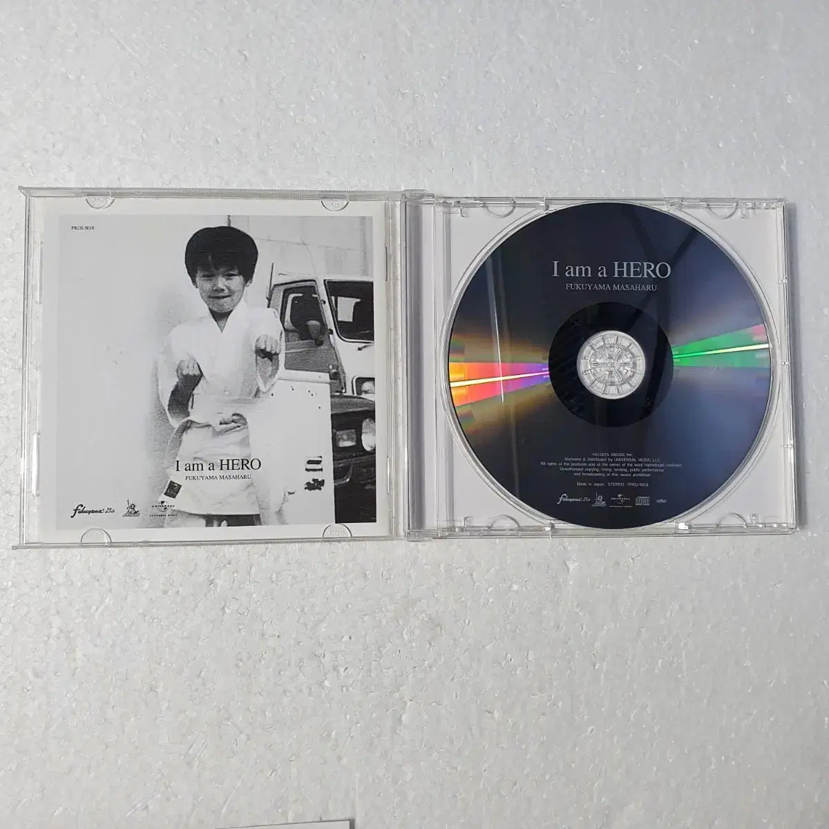 후쿠야마 마사하루 Fukuyama Masaharu 한정반 싱글 CD 중고