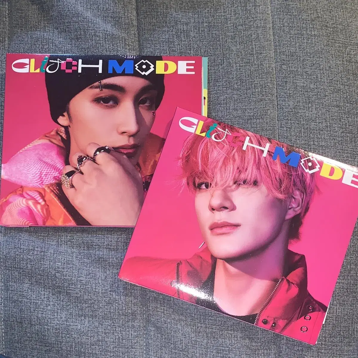 (photocardx) mark jeno Glitchmode digipack unsealed album Buffering