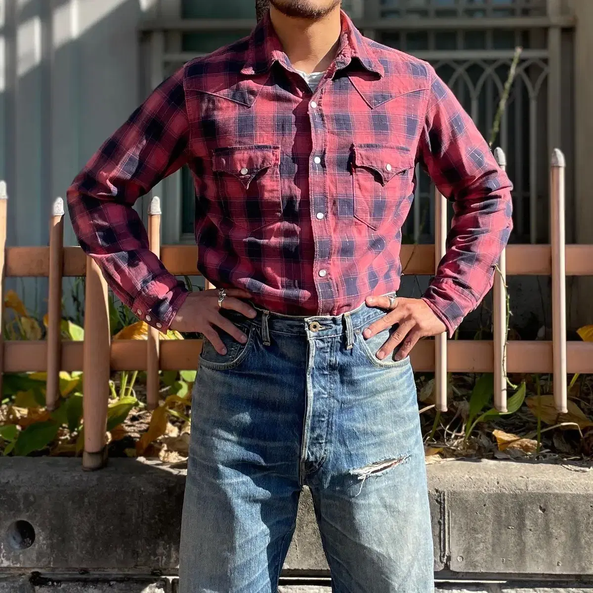 Levi's Check Western Shirts