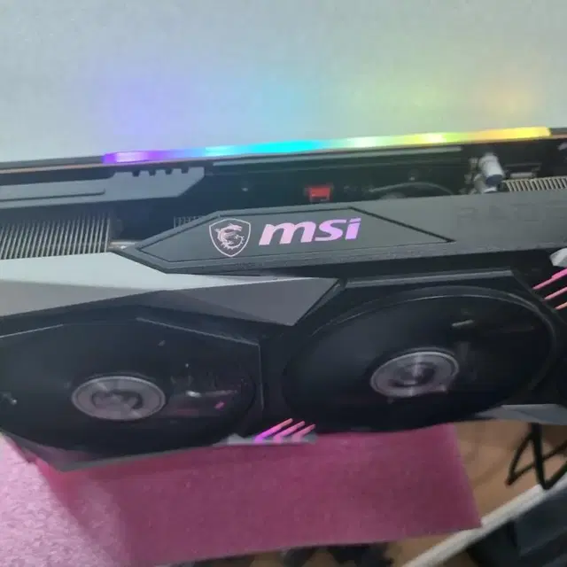 22년2월식  rx6800  16g  msi  trio  s급상태. 풀박