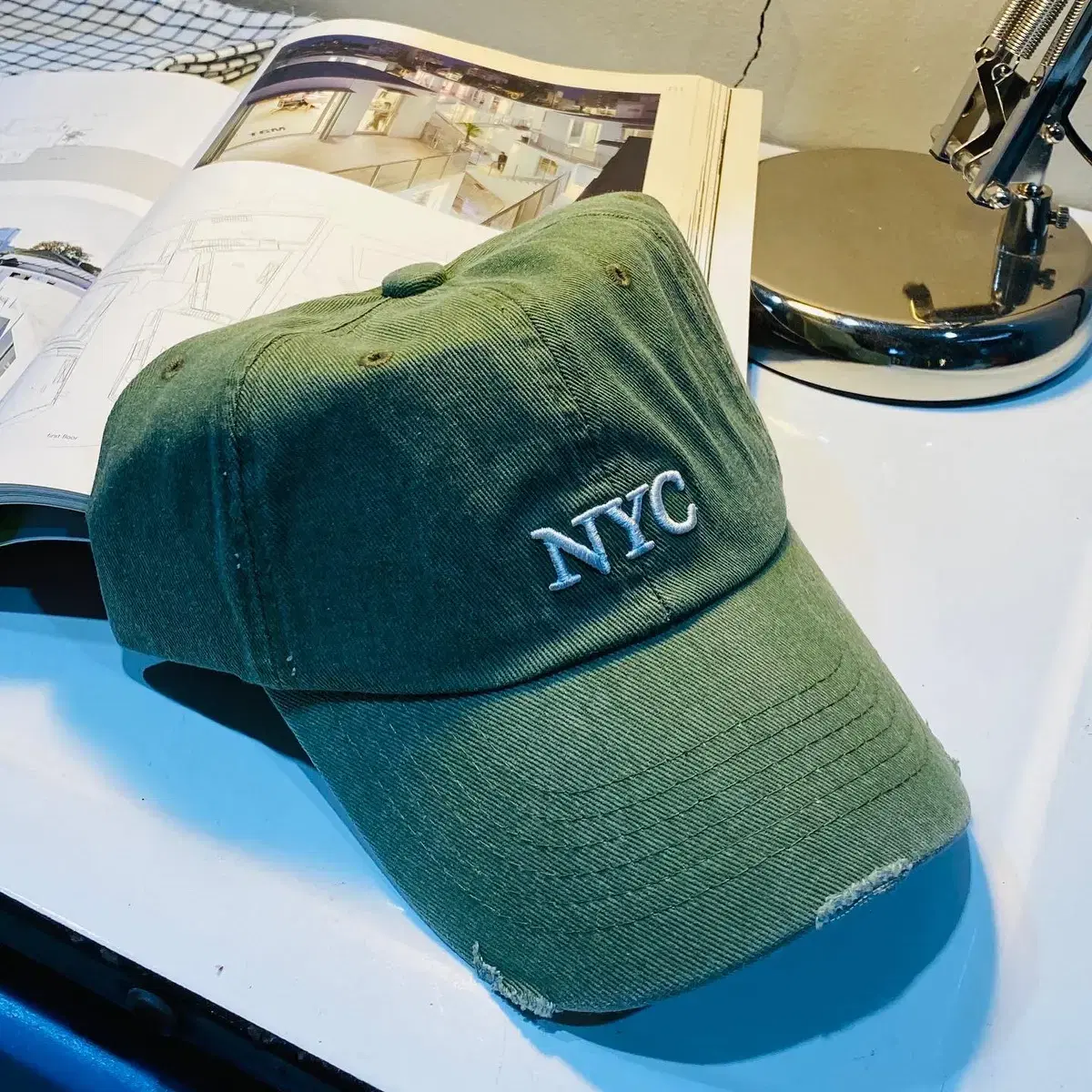 NYC Vintage cotton ballCap