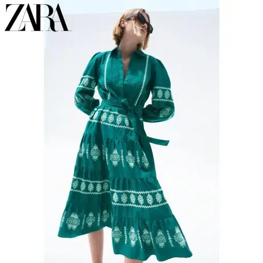 새상품)ZARA 자라 이자벨마랑맛 원피스