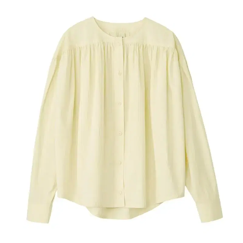 엔오르  VOLUME SHIRRING BLOUSE