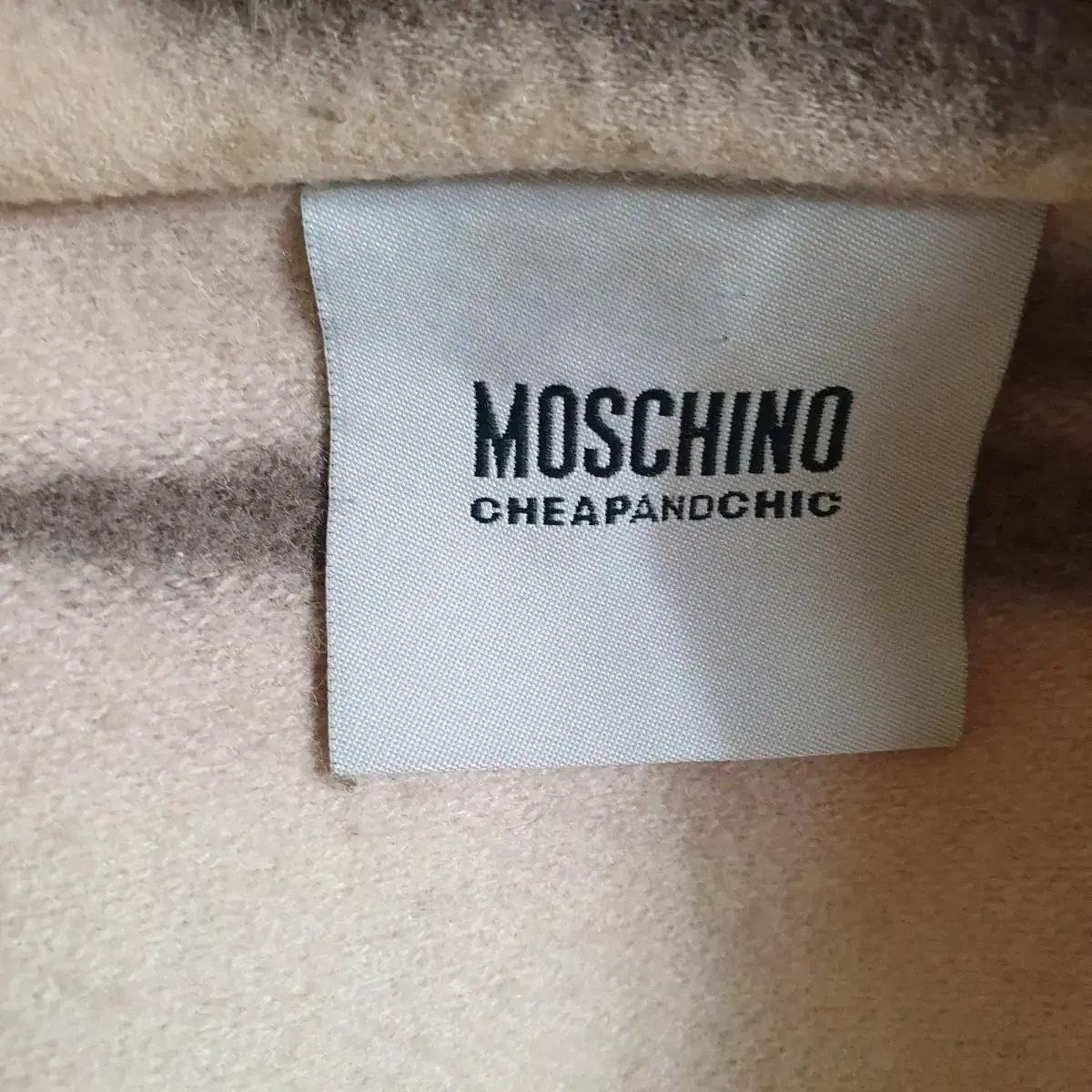 {정품} Moschino 모스키노 울롱코트