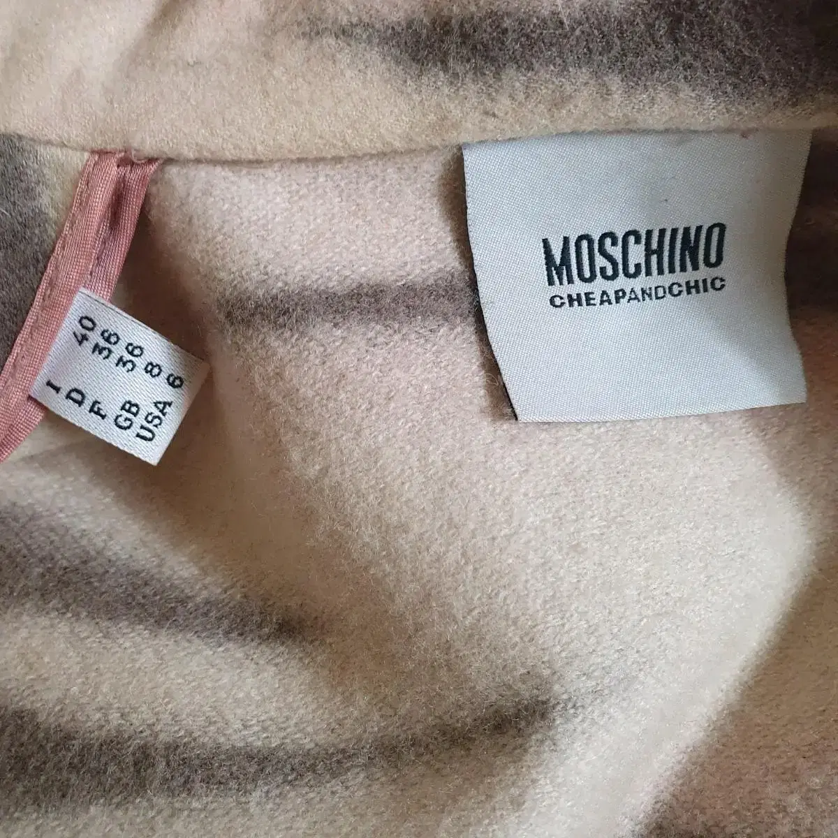 {정품} Moschino 모스키노 울롱코트