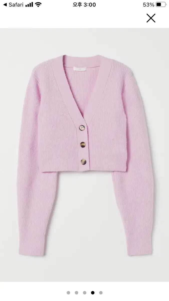 H&M Pink Cardigan