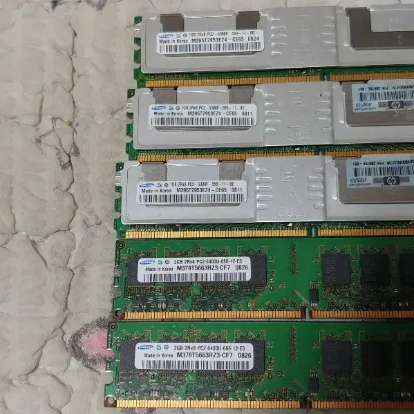 (골동품) 삼성/DDR2 6400U/5300F 2GB/1GB 하이닉스포함