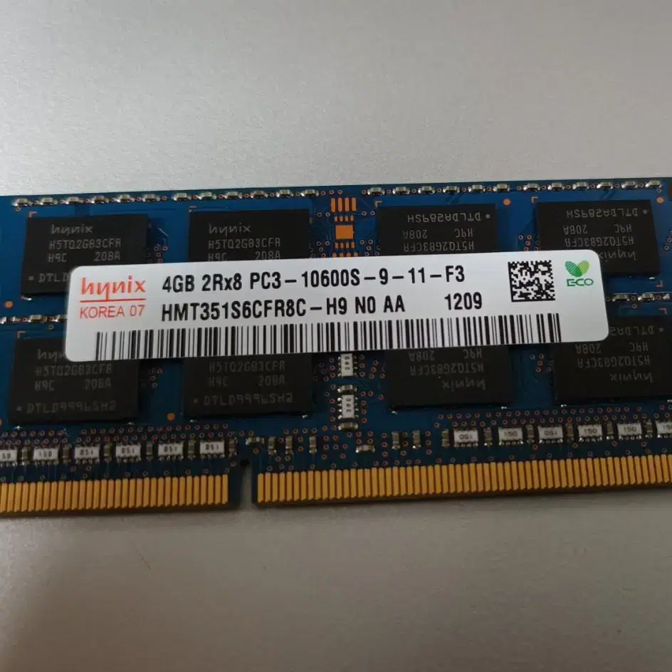 노트북용 DDR3 4GB  RAM