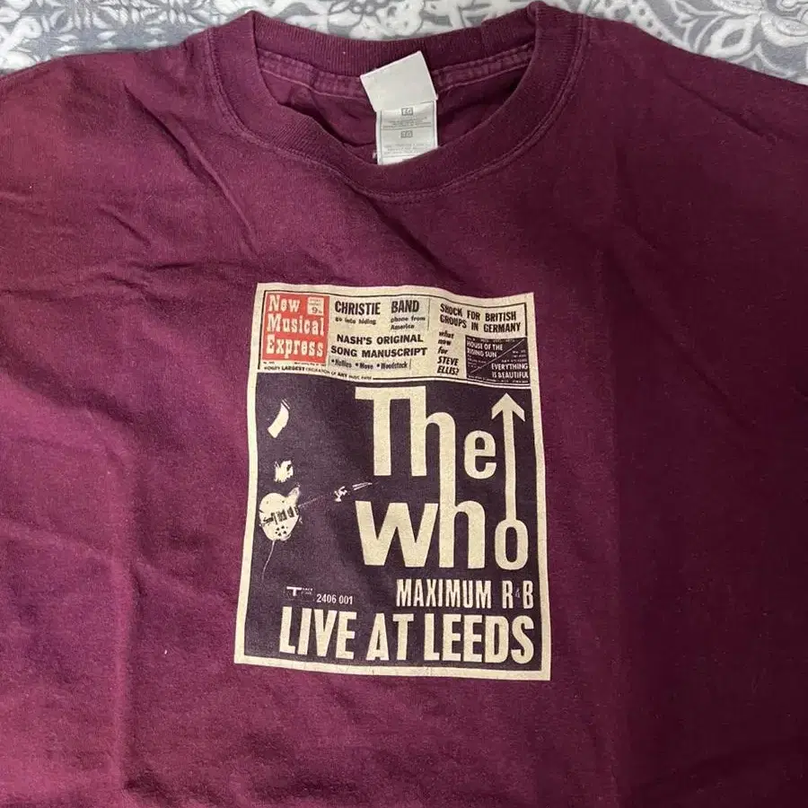 The who vintage tshirt