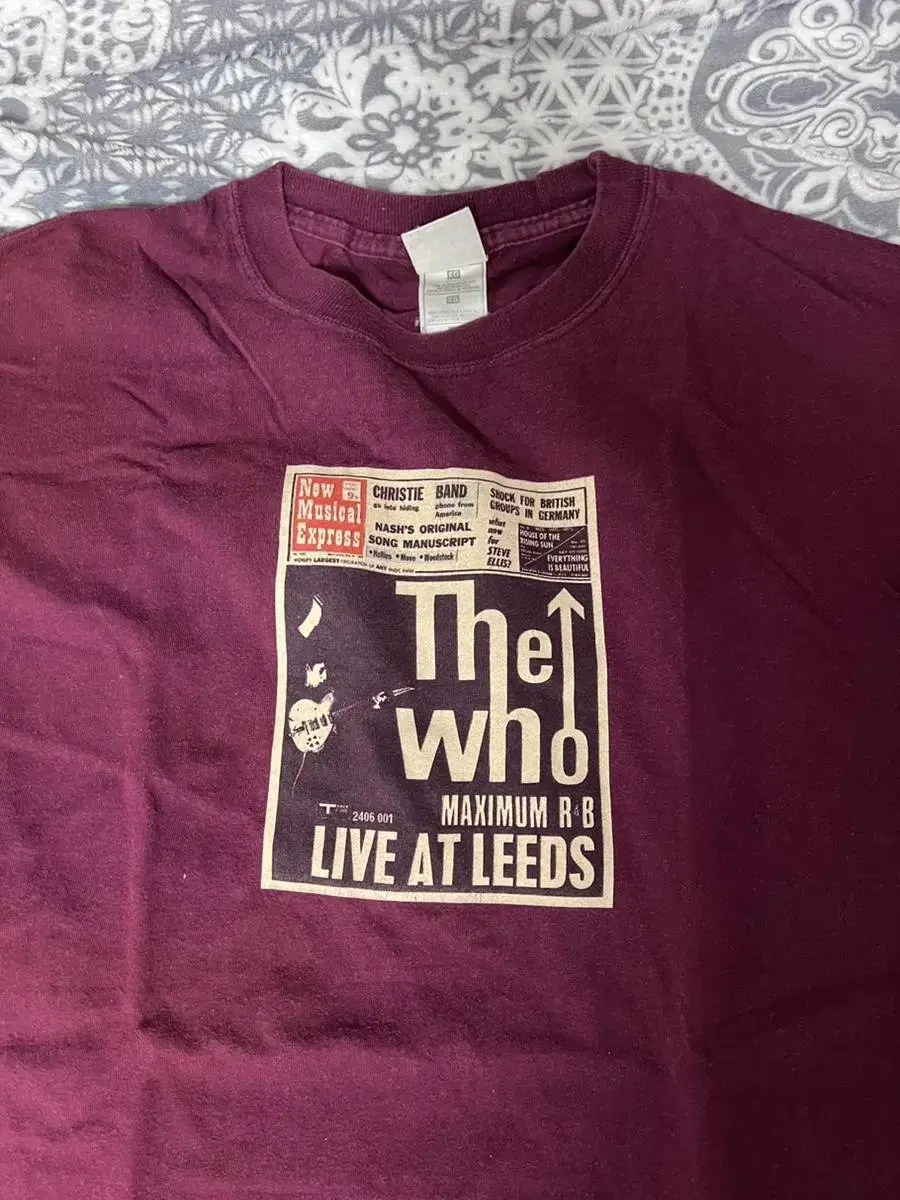 The who vintage tshirt