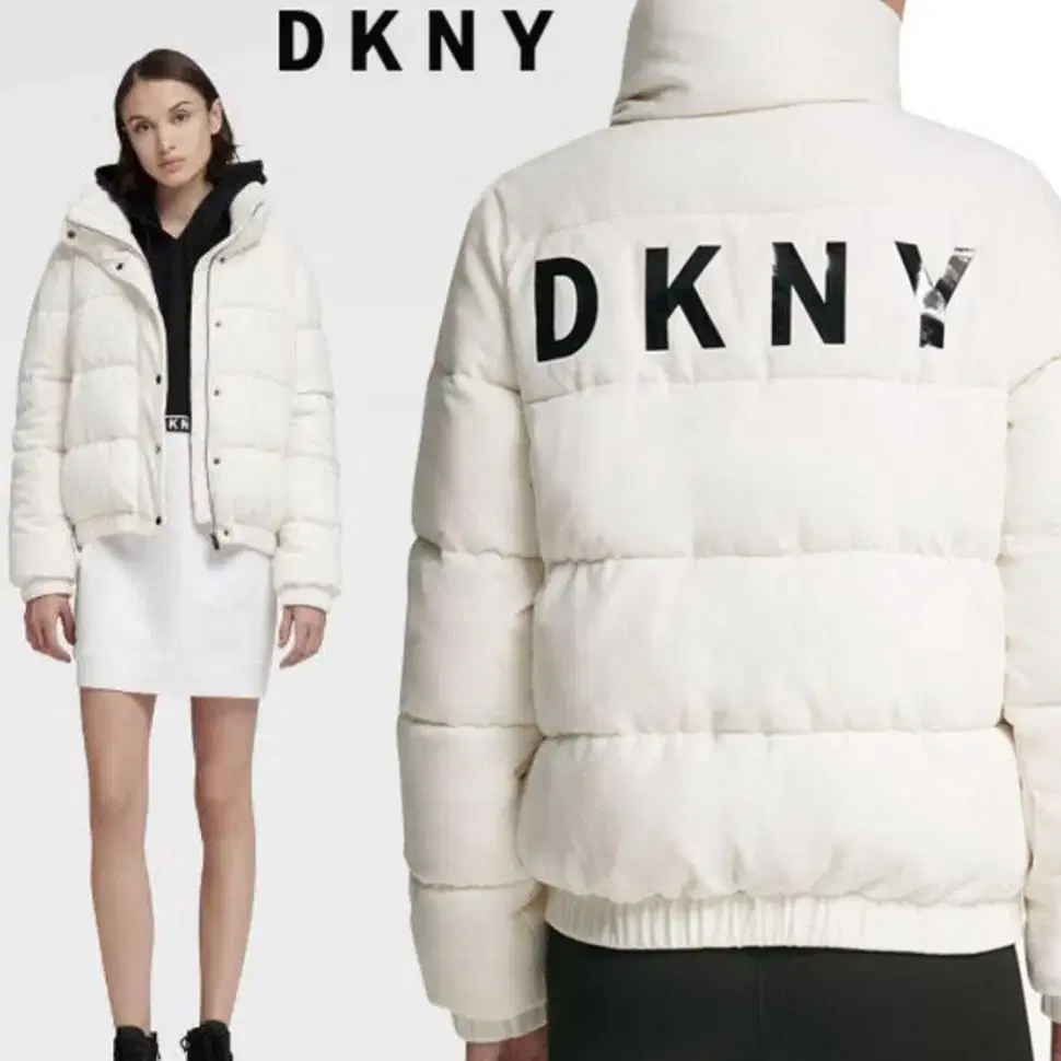 DKNY 숏패딩