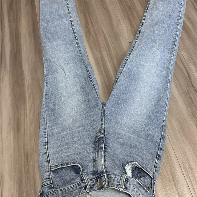 닉앤니콜 Highrise regular jeans_blue