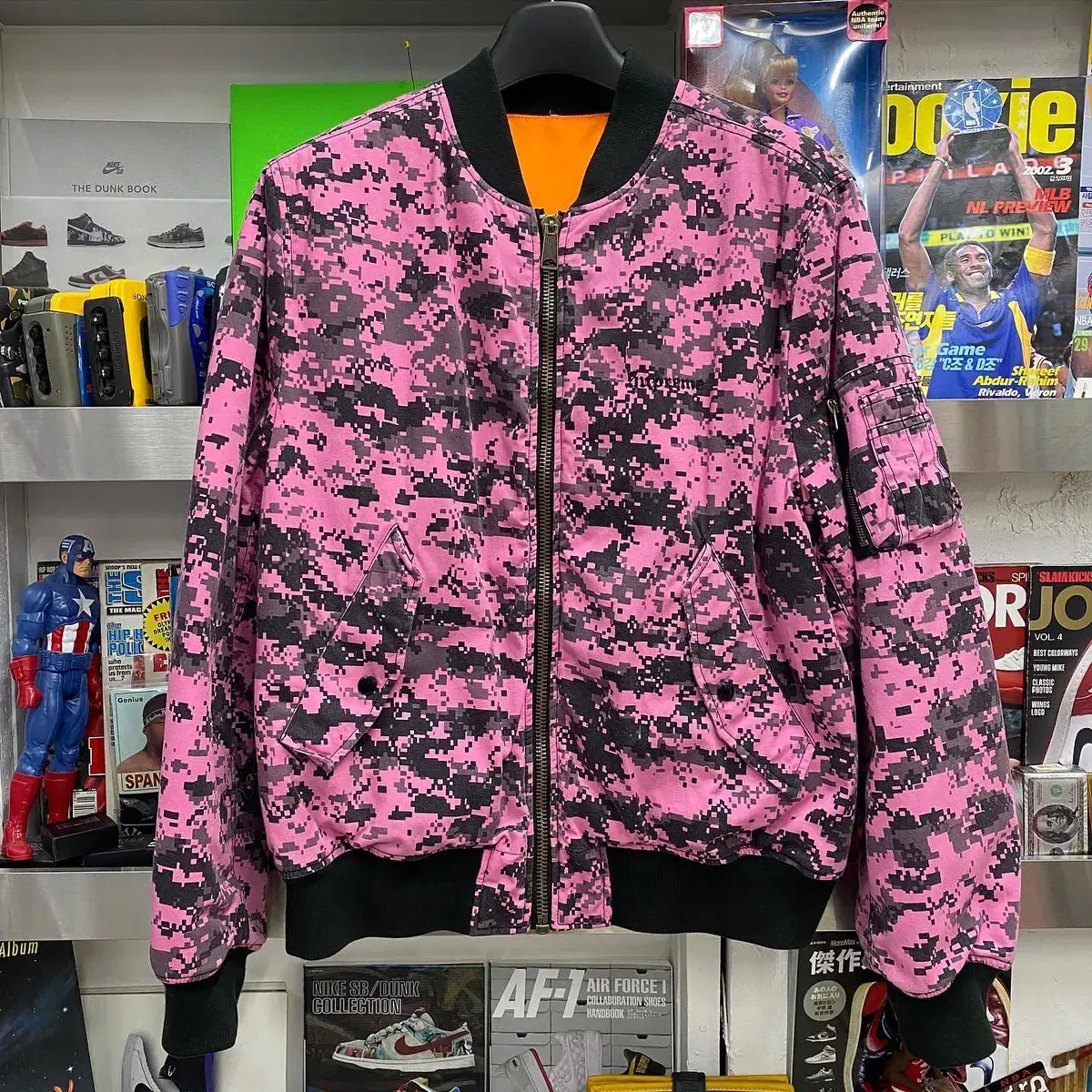 17fw 슈프림Digi Camo Reversible MA-1 양면자켓