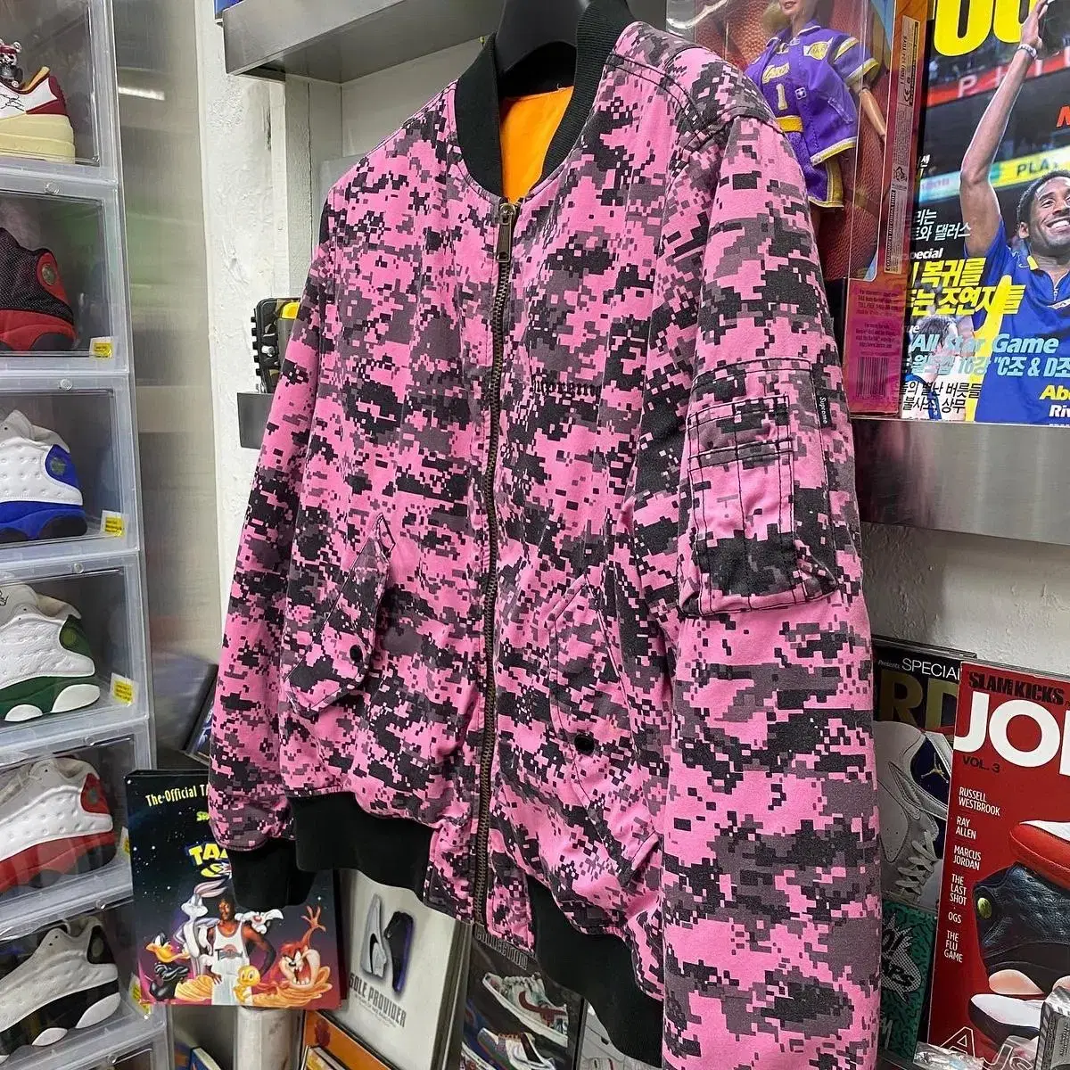 17fw 슈프림Digi Camo Reversible MA-1 양면자켓