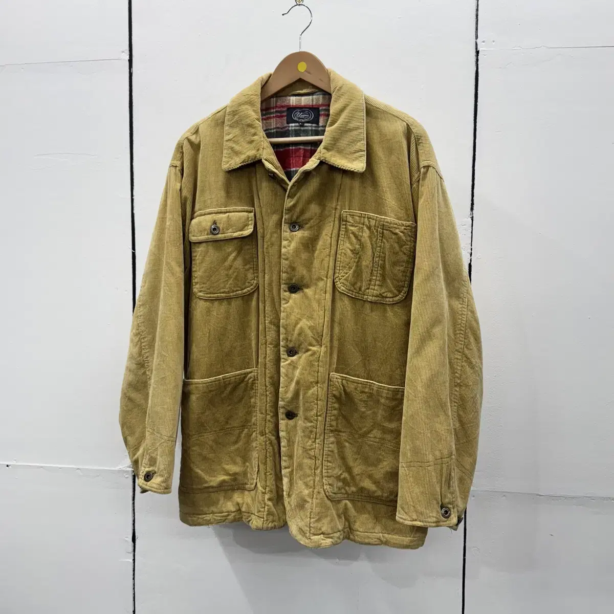 [XL] 90s Unique Corduroy Chore Jacket