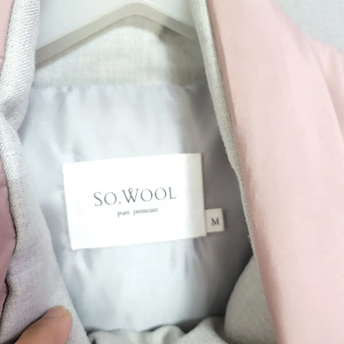 so wool 거위털패딩 코트 M  n1050  애슐리상점