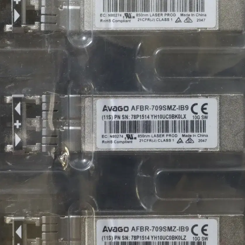 10G SFP+ 지빅(미사용) - AVAGO AFBR-709SMZ-IB9