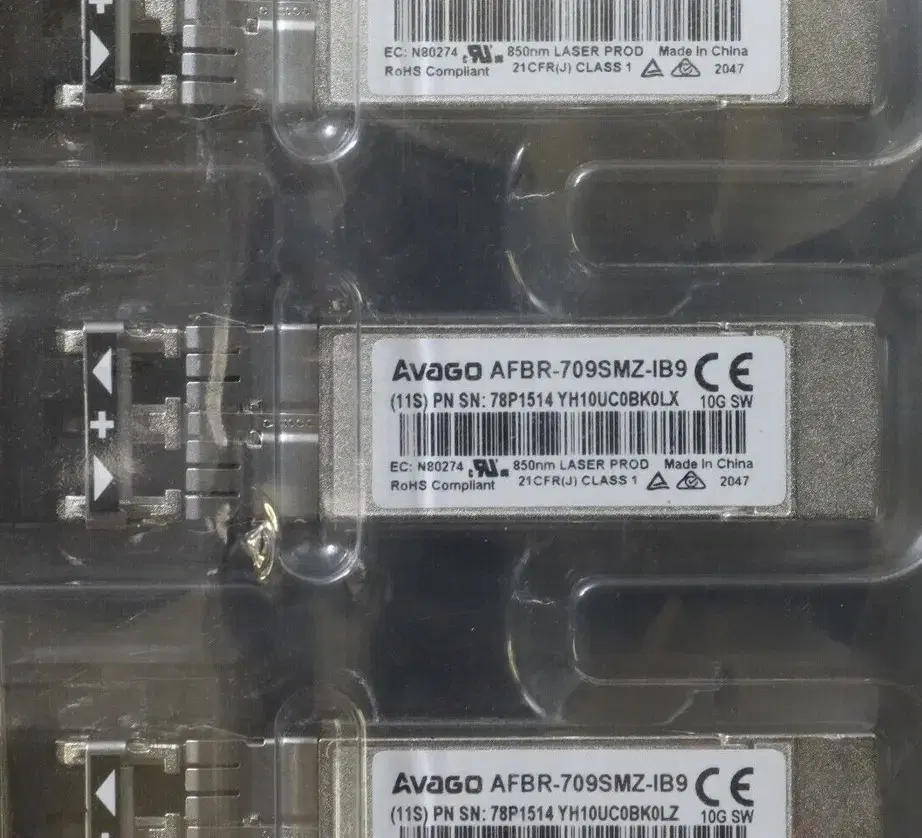 10G SFP+ 지빅(미사용) - AVAGO AFBR-709SMZ-IB9