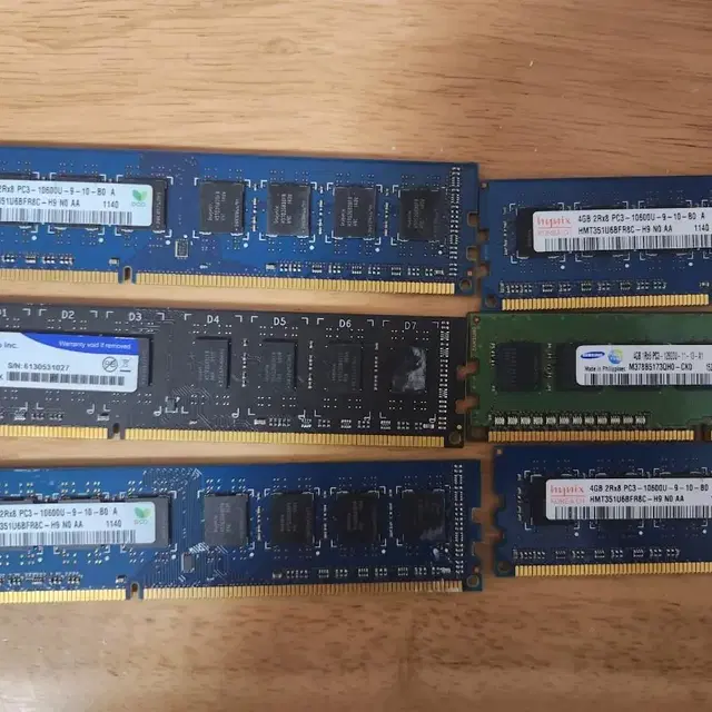 컴퓨터용 4gb ddr3 램