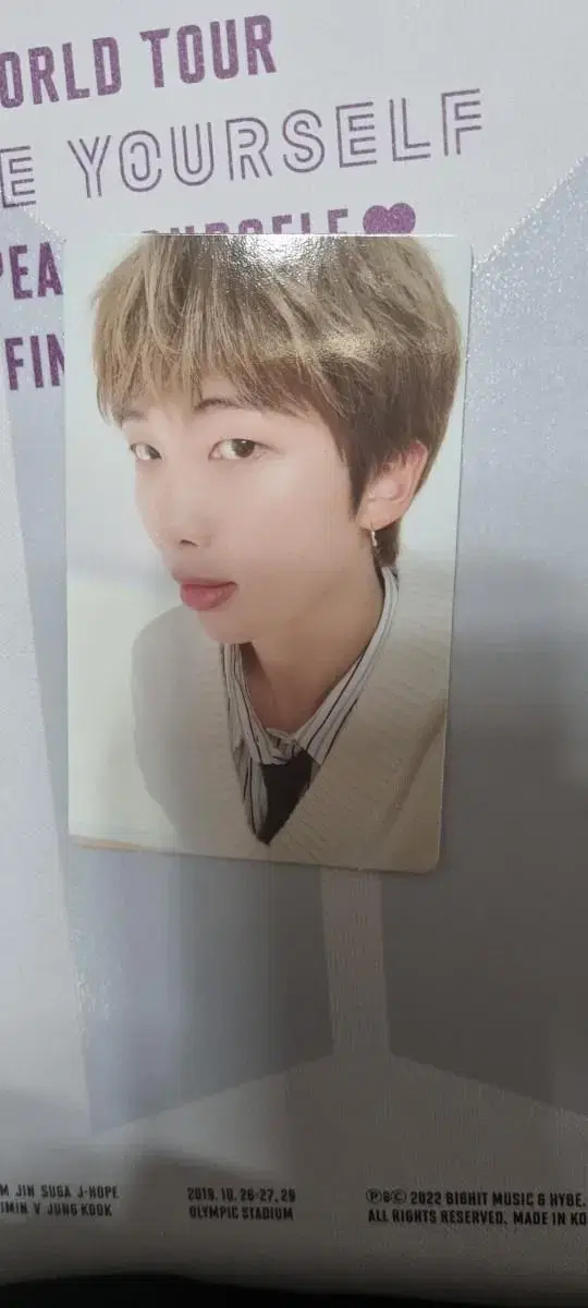 Spikon Namjun photocard wts