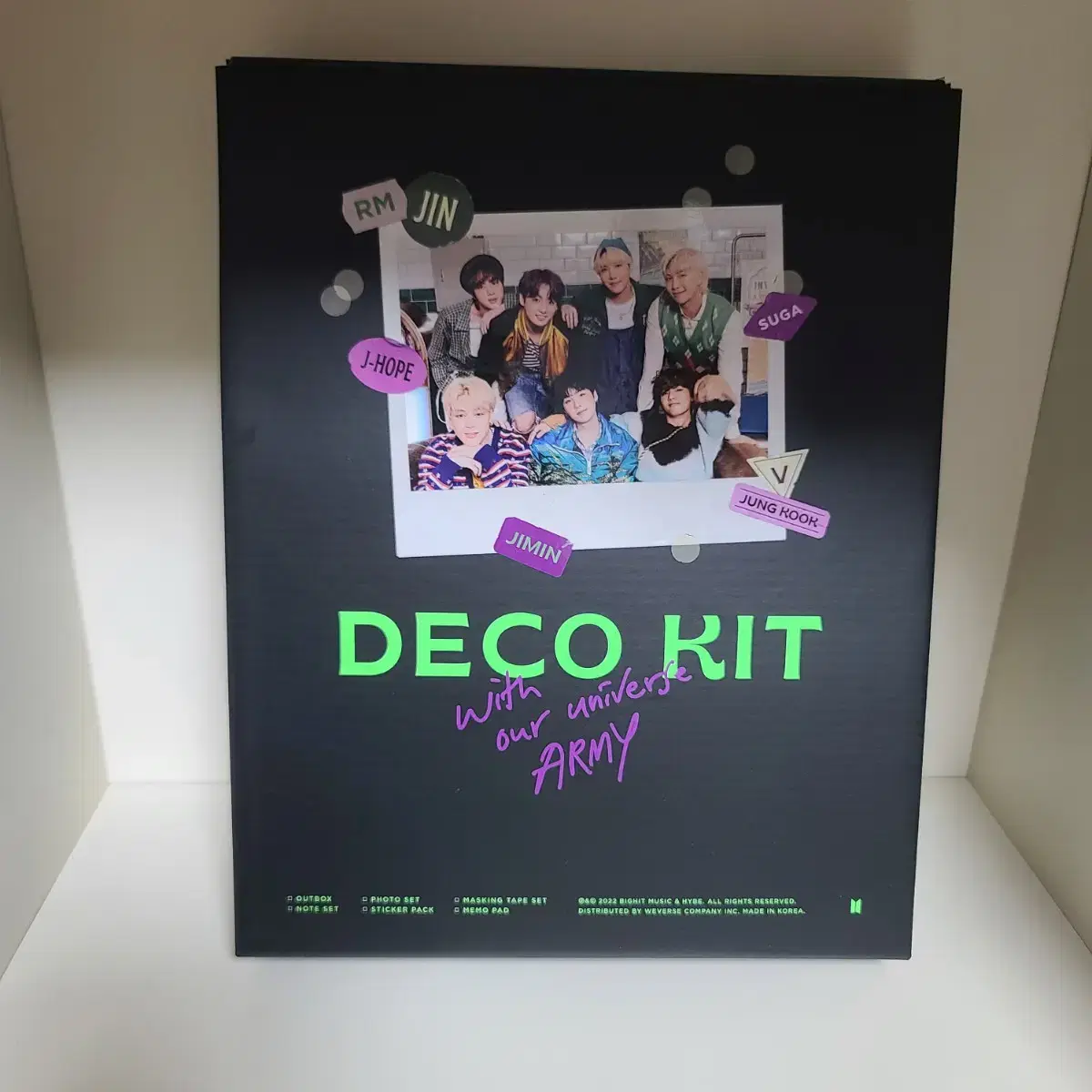 Bangtan Deco Kit Pulbak