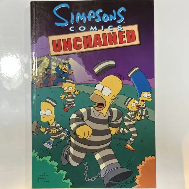 심슨 영문판 만화 6 simpsons comics unchained