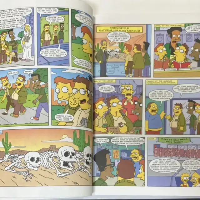 심슨 영문판 만화 6 simpsons comics unchained