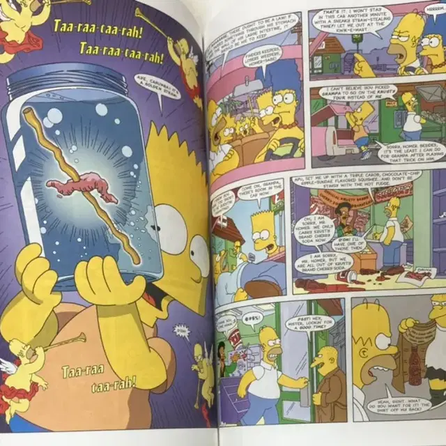 심슨 영문판 만화 6 simpsons comics unchained