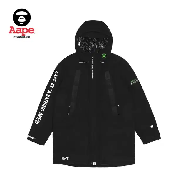 aape (베이프 산하) 롱 기장 패딩 새상품